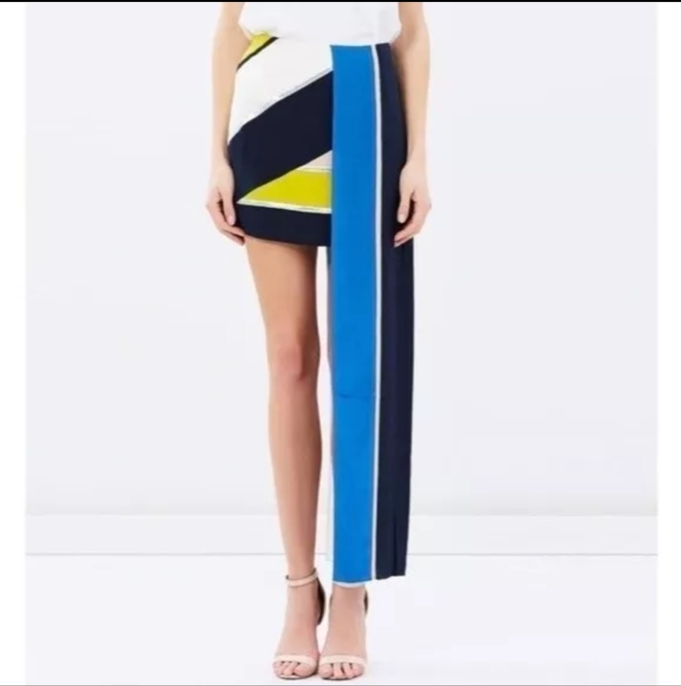 SASS & BIDE  | Women's Multicolor Silver Lining Geometric Statement Mini…